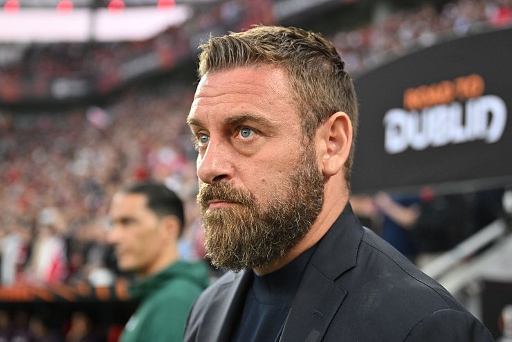 Überraschend nicht mehr Roma-Trainer: Club-Legende Daniele De Rossi. - © Bernd Thissen/dpa