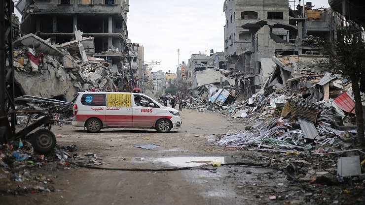 Israel greift im Kampf gegen die Hamas immer wieder Krankenhäuser im Gazastreifen an. (Archivbild) - © Mohammed Alaswad/APA Images via ZUMA Press Wire/dpa