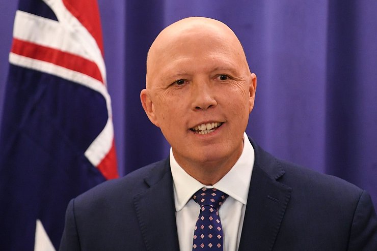 Herausforderer Dutton setzt auf Atomenergie. Bislang hat das Land kein einziges AKW. (Archivbild) - © Lukas Coch/AAP/dpa