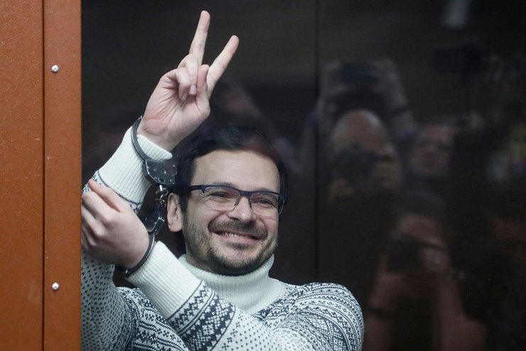 Ilja Jaschin gehört zu den Freigelassenen. (Archivbild) - © Yury Kochetkov/EPA Pool via AP/dpa