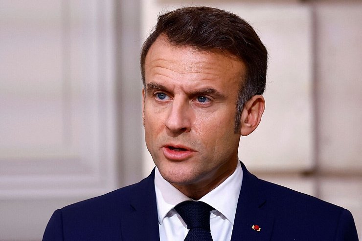 Schon seit langem will Macron über atomare Abschreckung in Europa reden. (Archivbild) - © Sarah Meyssonnier/Reuters Pool/AP/dpa