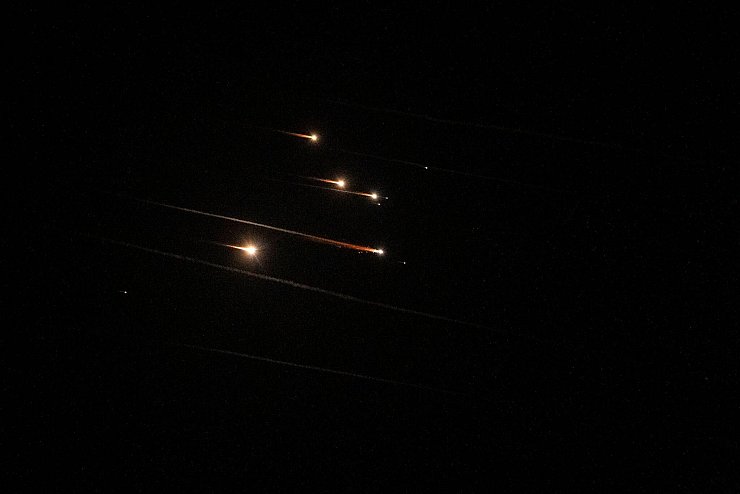 Am 1. Oktober hatte der Iran mit Raketen Israel angegriffen. Nun kam der Gegenschlag Israels. - © Ilia Yefimovich/dpa