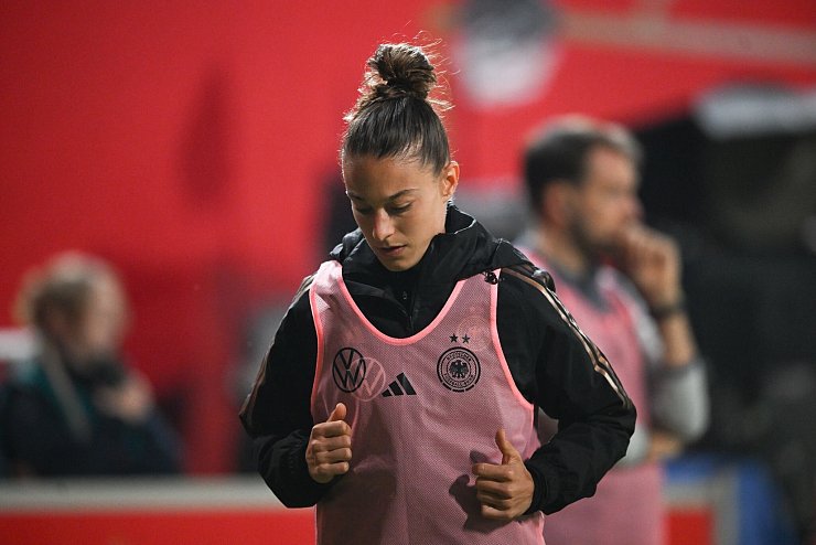 R&uuml;ckt in 18er Kader auf: Felicitas Rauch - &copy; Sebastian Christoph Gollnow/dpa