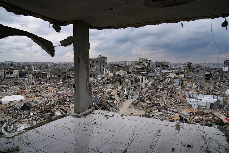 Die erste Phase der seit dem 19. Januar geltenden Waffenruhe endet am Wochenende. - © Abdel Kareem Hana/AP/dpa