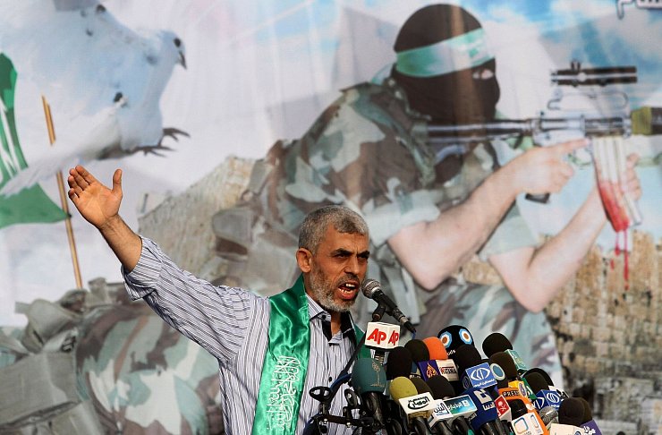 Israelische Soldaten töteten den Hamas-Chef Jihia al-Sinwar. (Archivbild) - © Hatem Moussa/AP/dpa