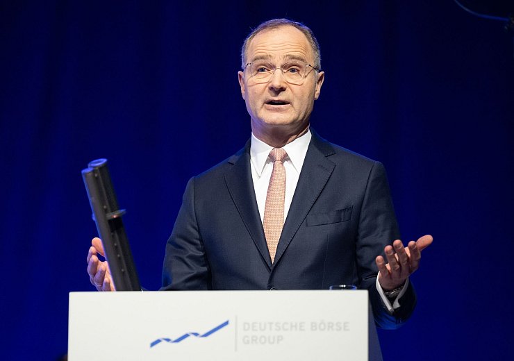 Führt den Dax-Konzern seit Jahresbeginn: Deutsche-Börse-Chef Stephan Leithner - © Boris Roessler/dpa