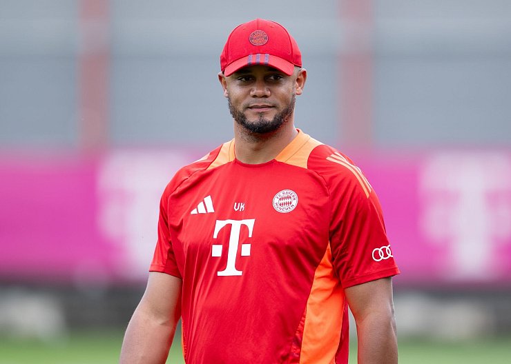 Bayern-Trainer Vincent Kompany reist mit seiner Mannschaft ins Trainingslager nach S&uuml;dkorea. - &copy; Sven Hoppe/dpa
