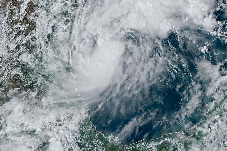 «Milton» wird laut Vorhersagen voraussichtlich Mitte der Woche als Hurrikan der Kategorie 3 an Floridas Westküste auf Land treffen. - © Uncredited/National Oceanic and Atmospheric Administration via AP/dpa