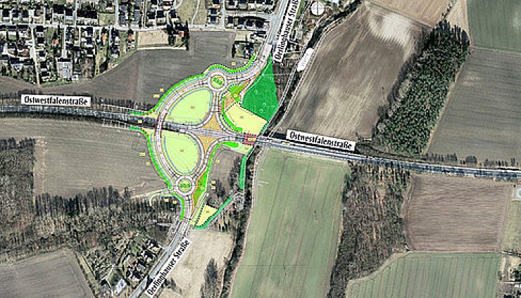 Umbauplanung für die

Ostwestfalenstraße - © Salzuflen