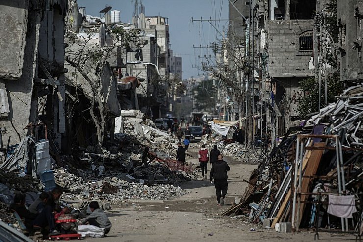 Bei israelischen Attacken im Gazastreifen wurden nach palästinensischen Angaben zahlreiche Menschen getötet. (Archivbild) - © Omar Ashtawy Apaimages/APA Images via ZUMA Press Wire/dpa