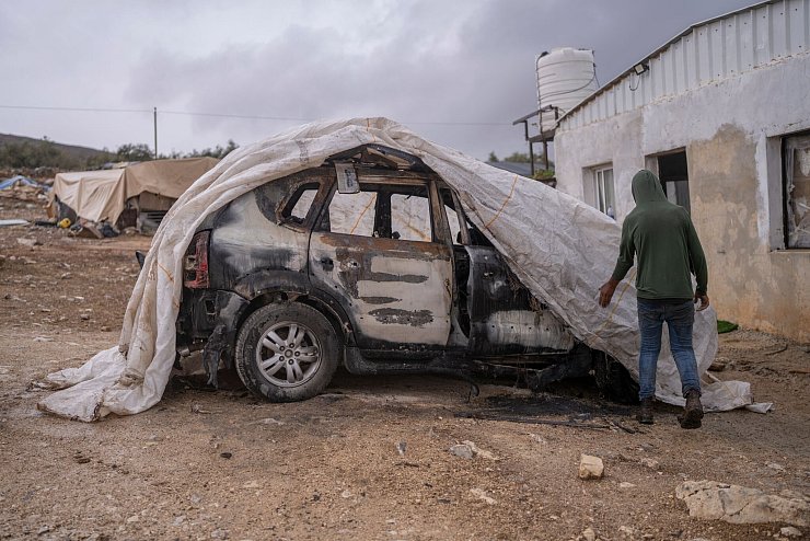 Das UN-Menschenrechtsbüro beklagt ein Muster zunehmender Gewalt gegen Palästinenser. (Archivbild) - © Ilia Yefimovich/dpa