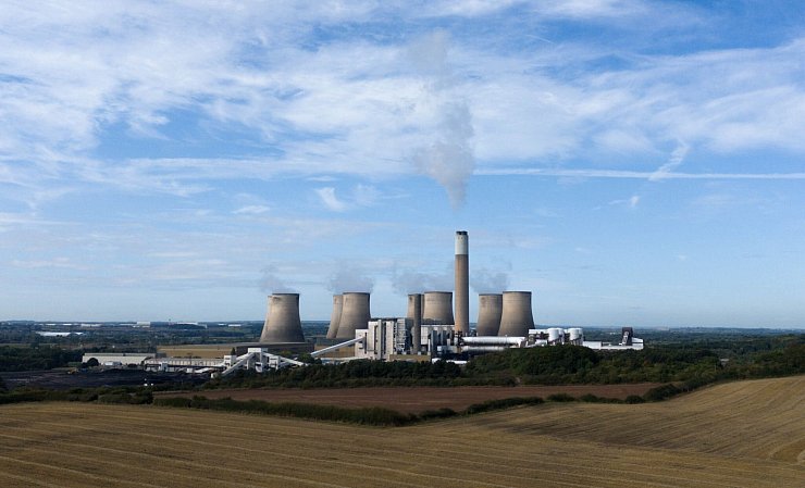 Großbritannien macht als erstes großes Industrieland Schluss mit der Kohle. - © Jacob King/PA Wire/dpa