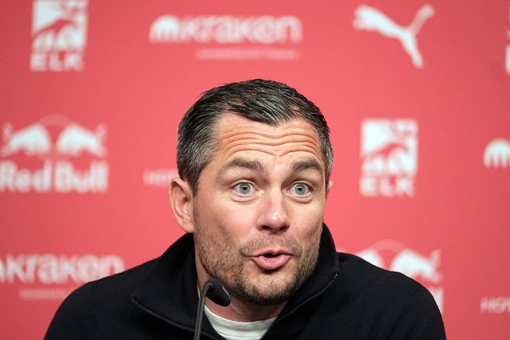 RB Leipzigs Sportchef Marcel Schäfer. - © Sebastian Willnow/dpa
