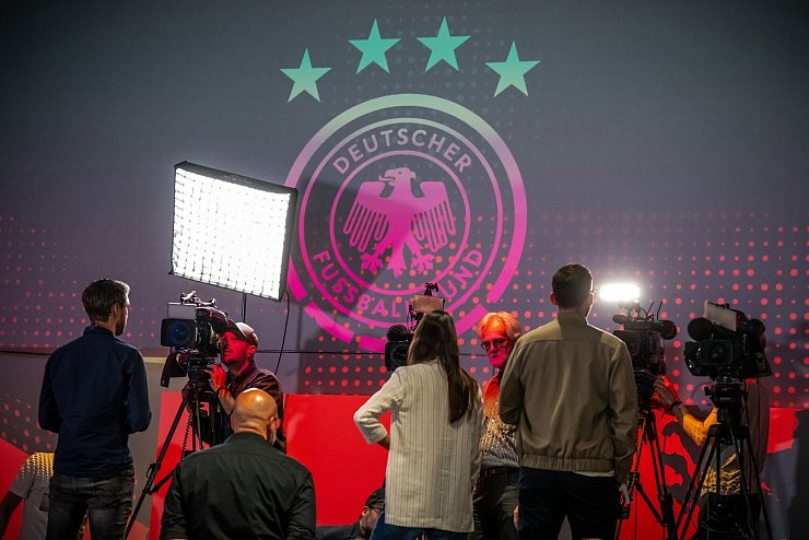 Der EM-Kader wurde in Berlin vorgestellt. - &copy; Michael Kappeler/dpa