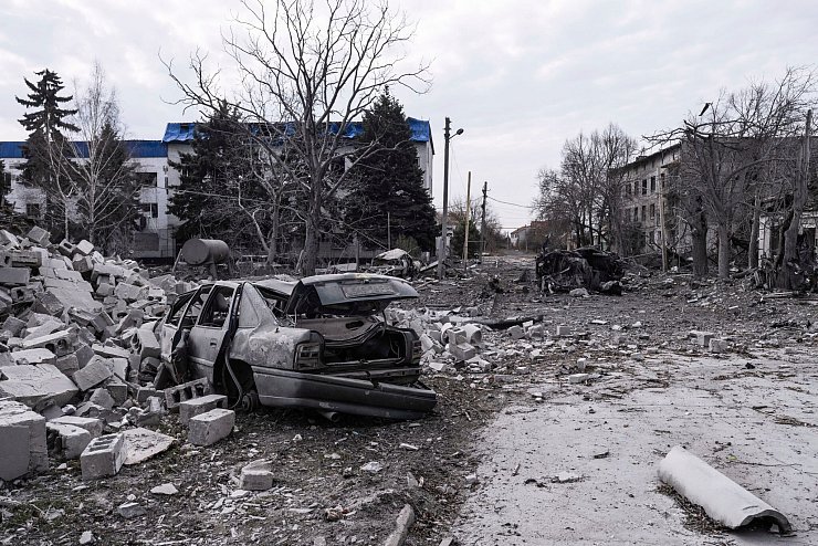 Russische Truppen dringen immer dichter an die ukrainische Stadt Pokrowsk vor. - © Iryna Rybakova/Ukrainian 93rd Mechanized brigade/AP/dpa