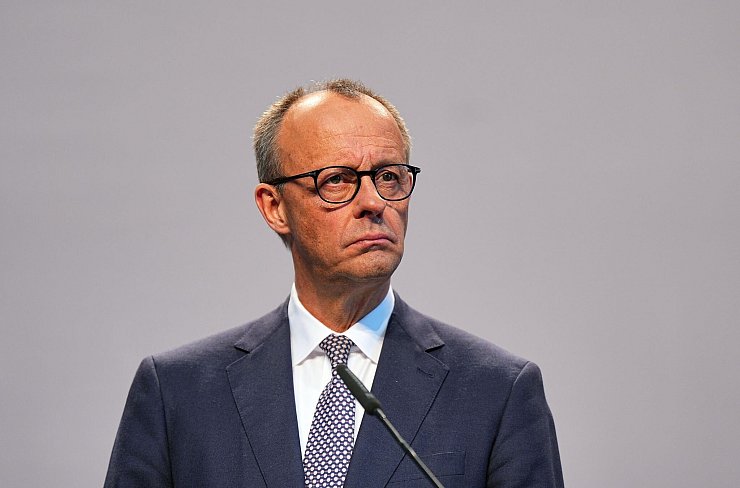 CDU-Chef Merz will die AfD zurückdrängen. - © Michael Kappeler/dpa