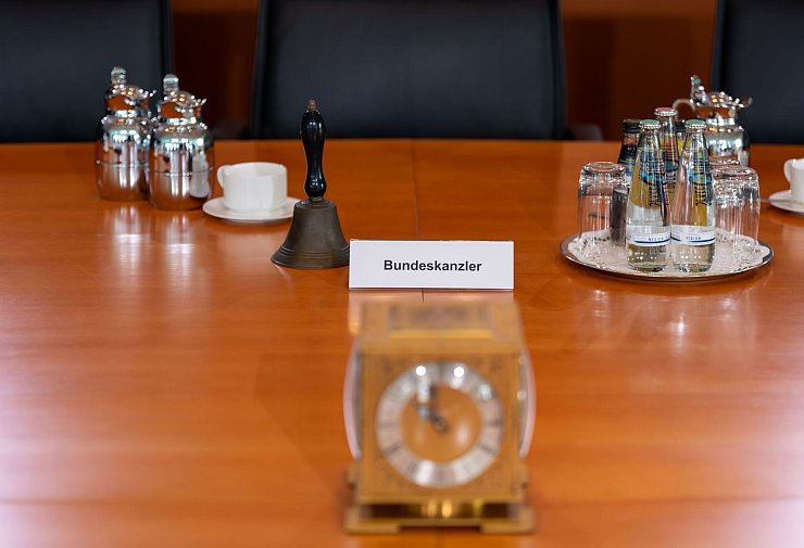 Das Bundeskabinett hat sich für die Sitzung am Mittwoch eine ganze Reihe wichtiger Vorhaben vorgenommen. (Archivbild) - © Soeren Stache/dpa
