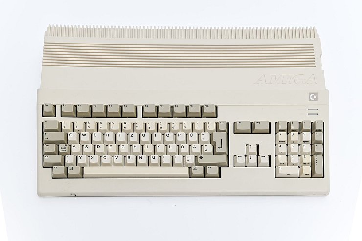 Der kleinere Amiga 500 brachte 1987 den kommerziellen Durchbruch. - © -/HNF/dpa