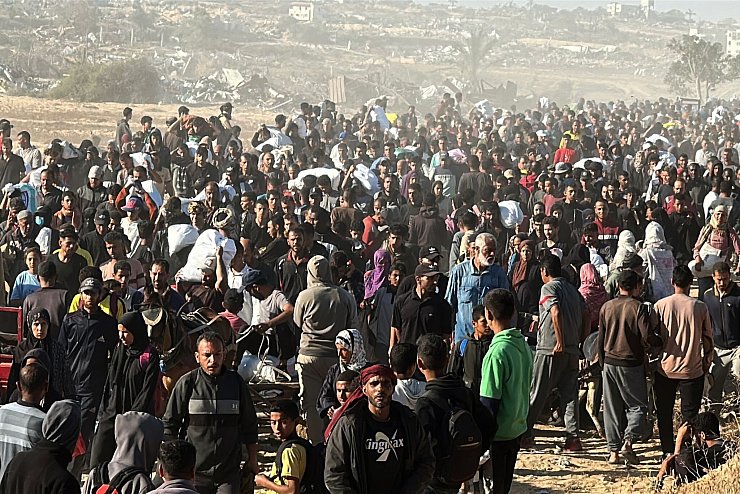 Die Notlage der Bevölkerung in Gaza hat sich weiter verschärft. (Archivbild) - © Hadi Daoud/APA Images via ZUMA Press Wire/dpa