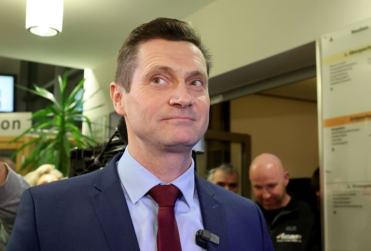 AfD-Kandidat Uwe Thrum hat die Stichwahl verloren. - © Bodo Schackow/dpa
