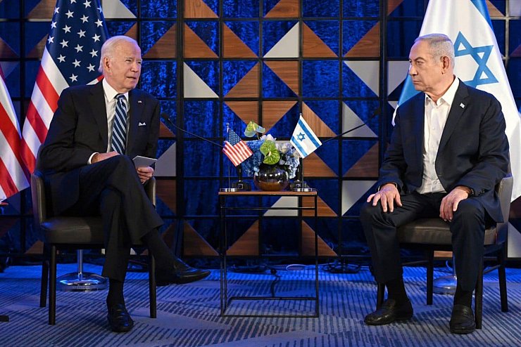 US-Präsident Biden und Netanjahu sollen sich nächste Woche wieder treffen. (Archivbild) - © Avi Ohayon/GPO/dpa