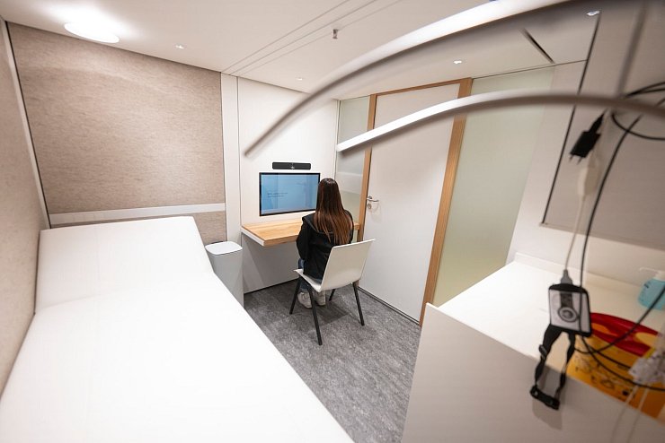 Der «S Medical Room» ist an ein Versorgungszentrum angeschlossen. - © Marijan Murat/dpa