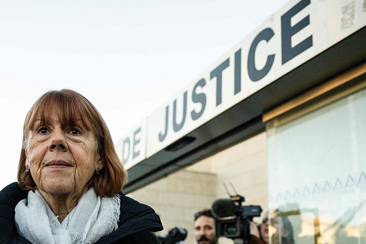 Gisèle Pelicot entschied sich für einen öffentlichen Prozess, auch um anderen missbrauchten Frauen Mut machen. (Archivbild) - © Clement Mahoudeau/AFP/dpa