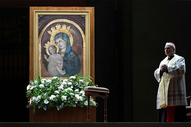 Der erste US-Amerikaner auf dem Stuhl Petri hat sich für den Papstnamen Leo XIV. entschieden. - © Kirsty Wigglesworth/AP/dpa