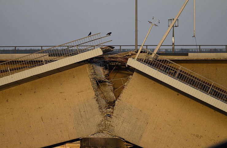 Deutschland hat einer neuen Studie zufolge enormen Finanzbedarf bei der Infrastruktur (Archivbild). - © Robert Michael/dpa