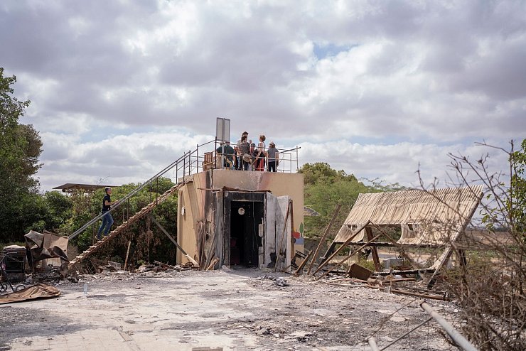 Israels Armee hat nach eigenen Angaben einen Hamas-Kommandeur getötet, der den Überfall auf den Kibbuz Nir Oz angeführt haben soll. (Archivbild) - © Ilia Yefimovich/dpa