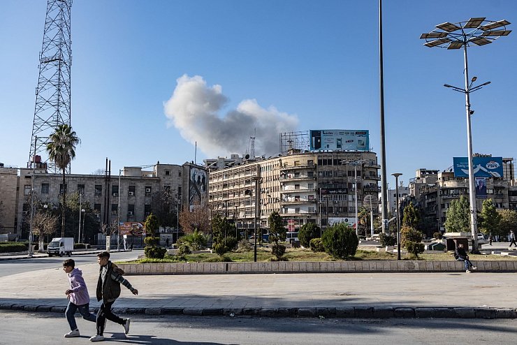 Aleppo ist erneut zum Schauplatz von Gewalt im langjährigen syrischen Bürgerkrieg geworden. - © Anas Alkharboutli/dpa