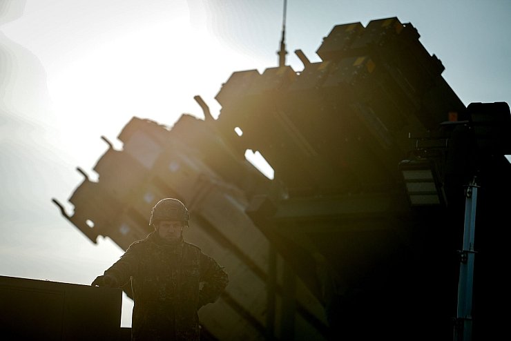 Das Flugabwehrsystem Patriot. (Archivbild) - © Kay Nietfeld/dpa