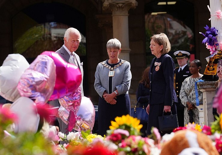 Southport steht noch immer unter Schock. - © Owen Humphreys/PA Wire/dpa