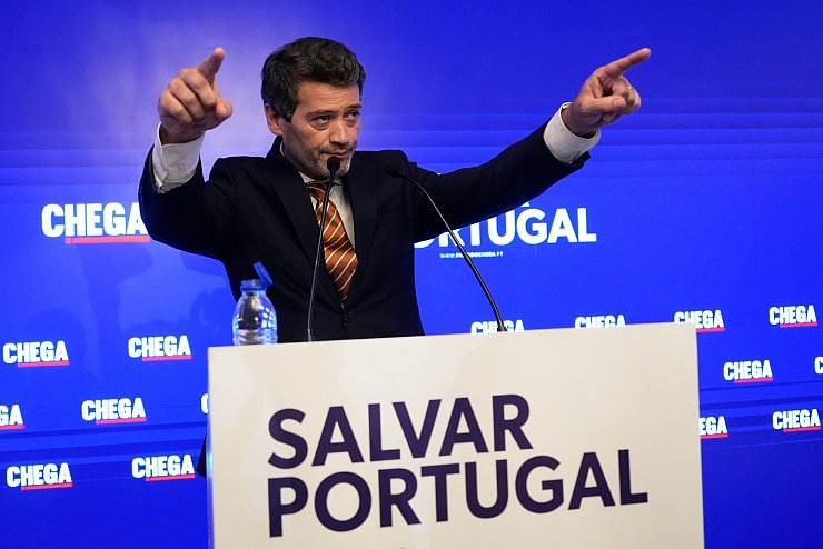 Ventura will Portugal retten. - © Ana Brigida/AP/dpa