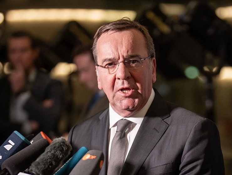 Verteidigungsminister Boris Pistorius. - © Michael Kappeler/dpa