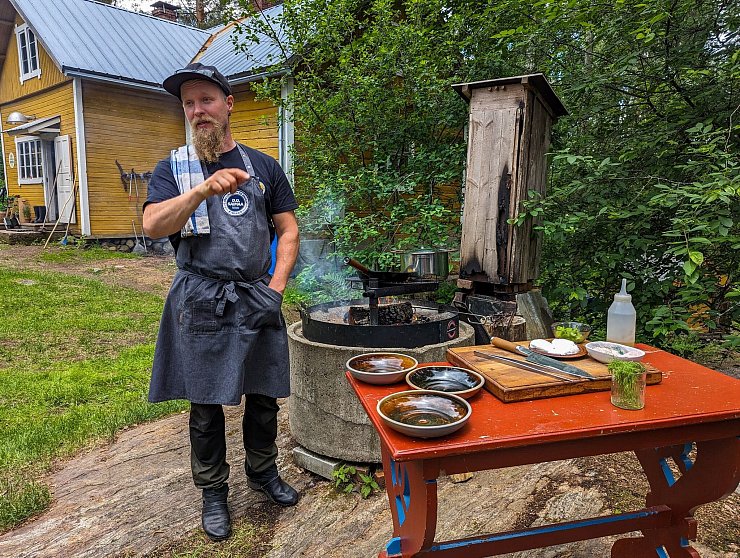 Ilkka Arvola ist einer der Stars der finnischen Gastronomie-Szene. - © Francoise Hauser/dpa-tmn
