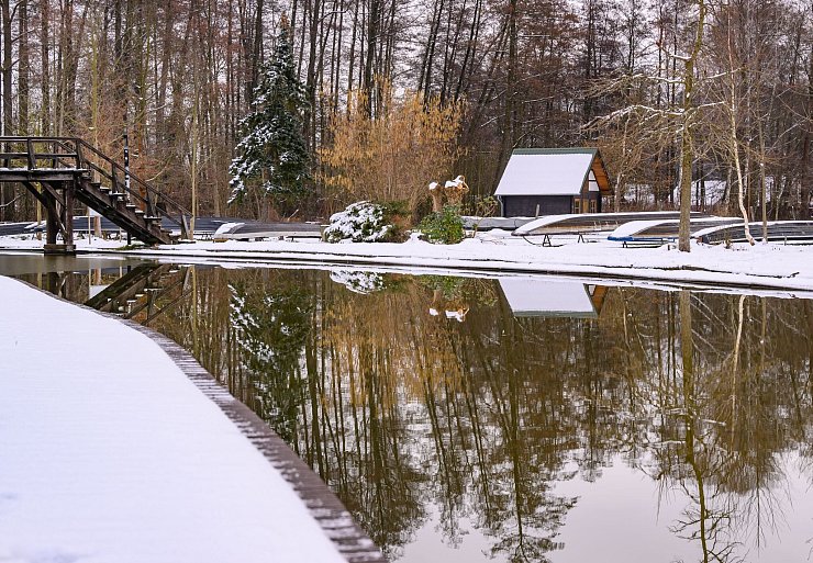 Kalt und frostig zeigt sich das Wetter. - © Patrick Pleul/dpa/ZB