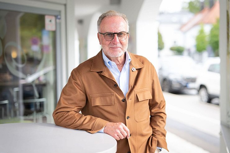 Wünscht Klose viel Erfolg: Bayern-Aufsichtsratsmitglied Karl-Heinz Rummenigge. - © Lukas Barth/dpa