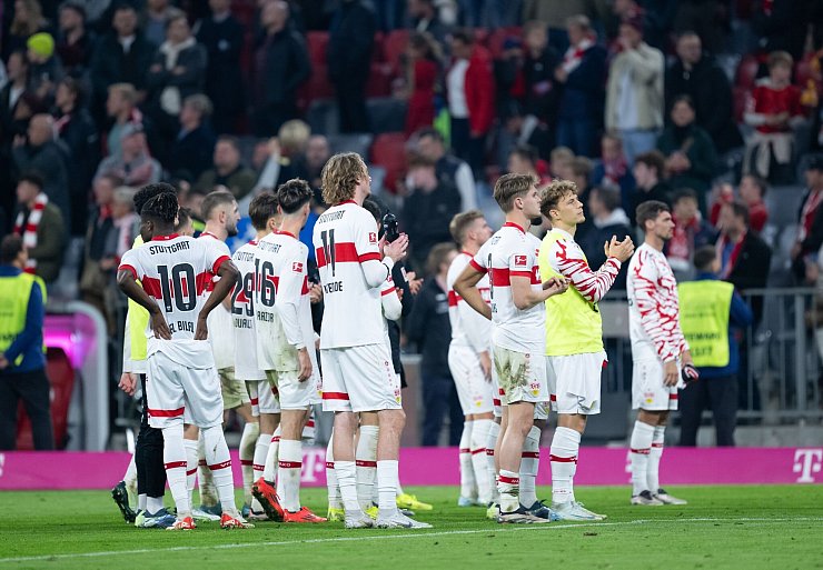 Die Stuttgarter wollen das 0:4 nicht ohne Aufarbeitung abhaken. - © Sven Hoppe/dpa