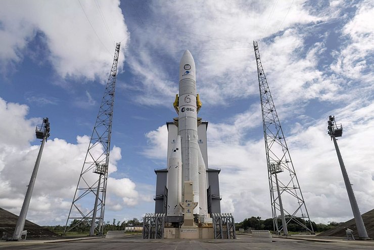 Im vergangenen Sommer hob zum ersten Mal eine Rakete des Typs Ariane 6 ab. (Archivbild) - © L. Bourgeon/ESA/dpa