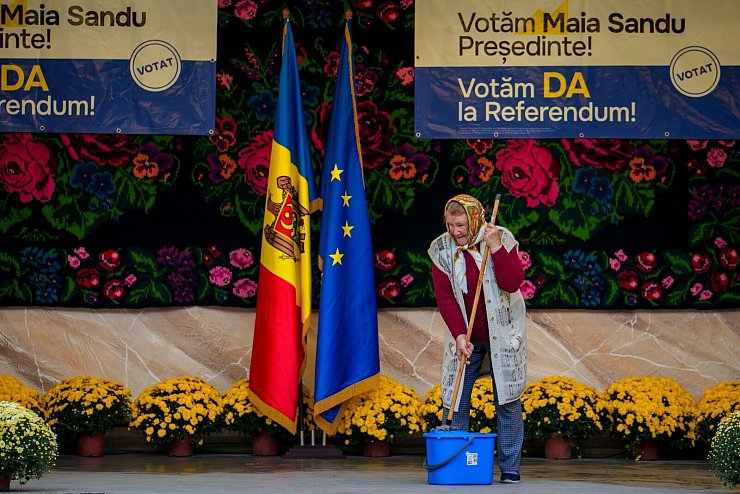 Moldau ist wie die Ukraine EU-Beitrittskandidat. - © Vadim Ghirda/AP