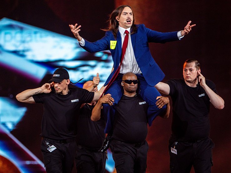 Tommy Cash ist erfolgreich mit italienischen Klischees. - © Jens Büttner/dpa