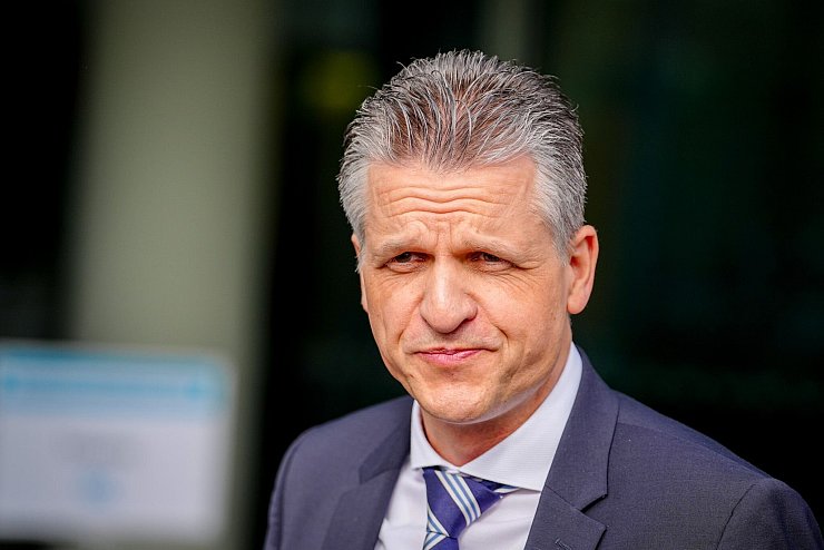 Frei bleibt optimistisch. - © Kay Nietfeld/dpa