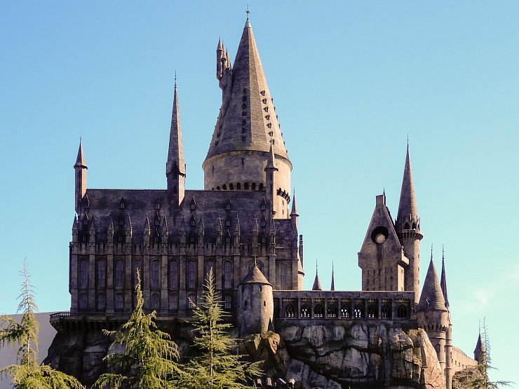 Das Schloss Hogwarts aus der Harry Potter-Filmreihe. - © Pixabay