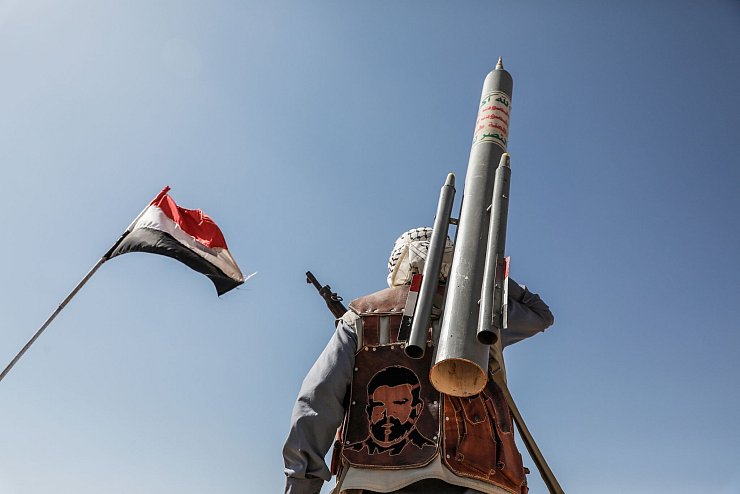 Israel fing erneut eine Rakete aus dem Jemen ab. (Archivbild) - © Osamah Yahya/dpa