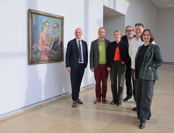 Leidenschaft in Bildern: Folkwang zeigt Kokoschkas Mahler-Zyklus. - © Jens Nober/Museum Folkwang/dpa