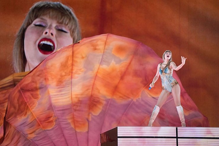 Das Suchinteresse nach Taylor Swift erreichte dieses Jahr ein Rekordhoch - © Darryl Dyck/The Canadian Press via AP/dpa