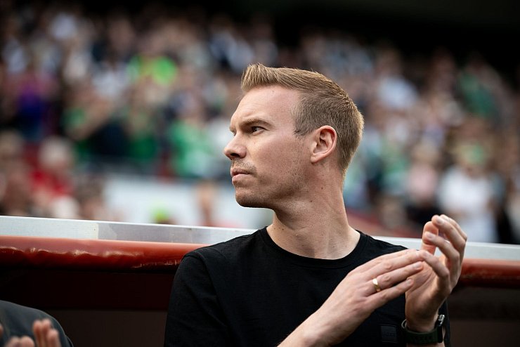 Spiele gegen den FC Bayern sind f&uuml;r Pokalsieger-Trainer Tommy Stroot immer etwas Besonderes. - &copy; Fabian Strauch/dpa