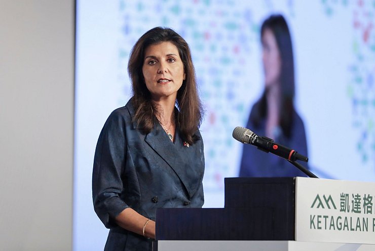 Trump ärgert sich immer noch über Nikki Haleys Präsidentschaftsbewerbung. (Archivbild) - © Chiang Ying-ying/AP/dpa