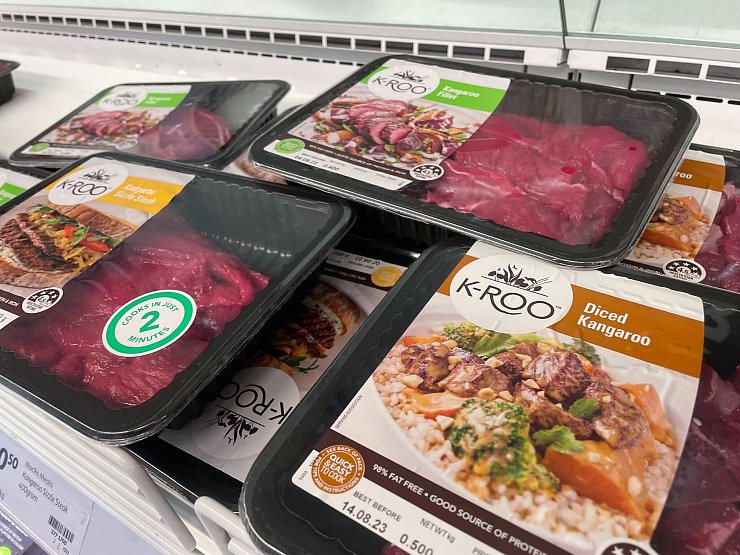 Deutschland ist einer der großen Importeure von Kängurufleisch. - © Michelle Ostwald/dpa